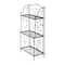 Glitzhome® Rectangular 3-Tiered Metal Shelf Planter Stand